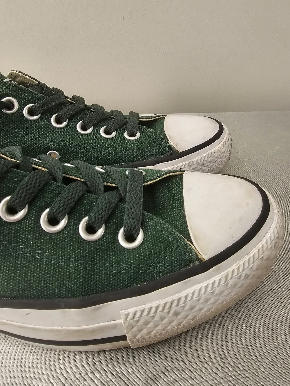 CONVERSE All Stars Youth Emerald Green Low Cut Sneakers, Shoes